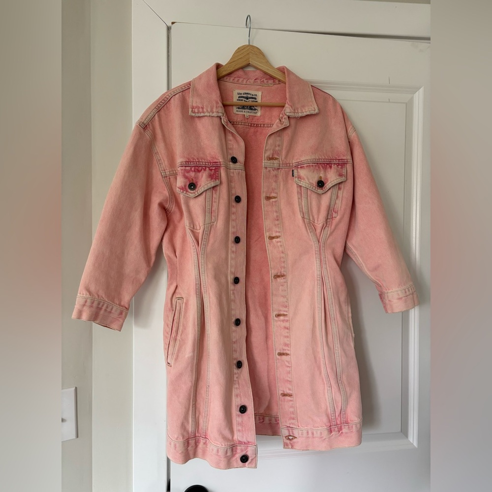 LEVI’S Women's Pink Denim dress
